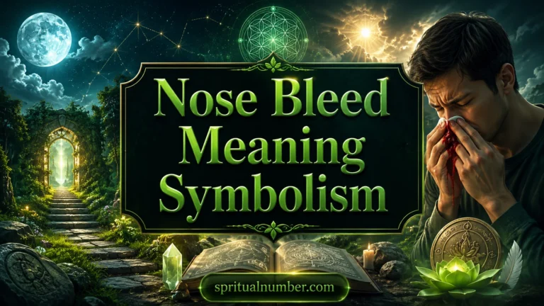 Nose Bleed Symbolism