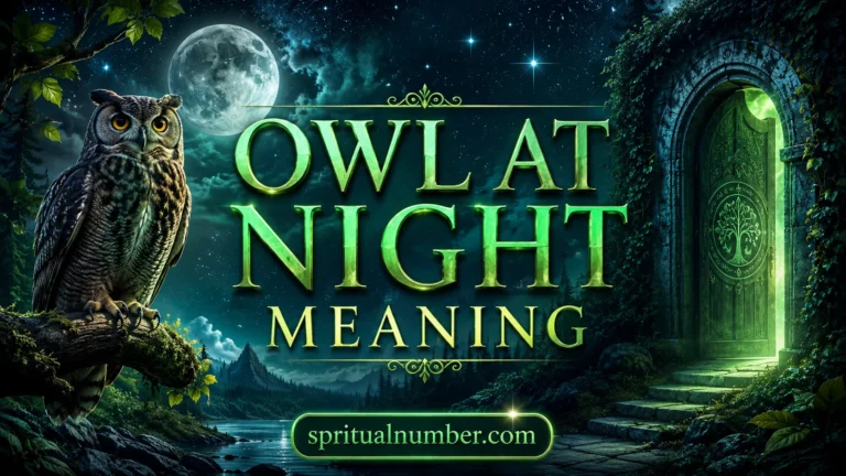 Owl at Night Meaning