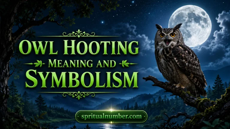 Owl Hooting Meaning and Symbolism
