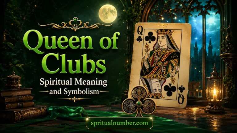 Queen of Clubs Spiritual Meaning and Symbolism