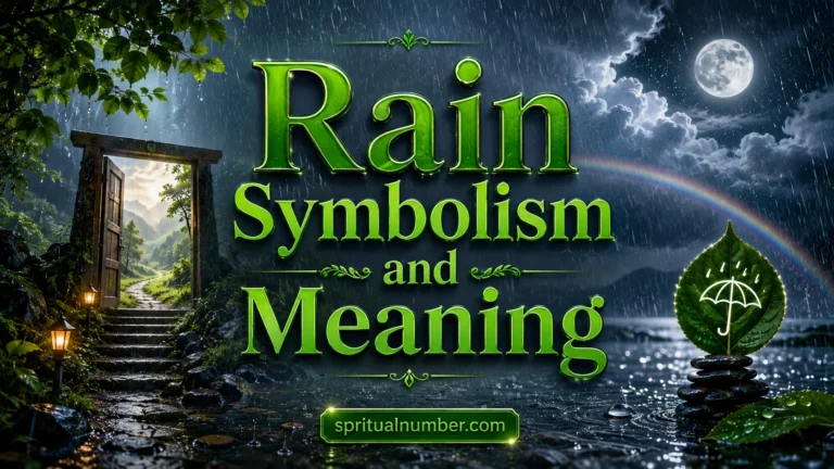 Rain Symbolism and Meaning