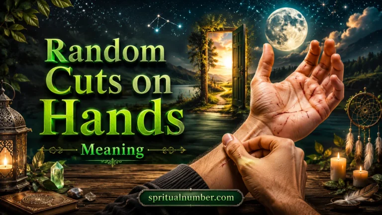 Random Cuts on Hands Symbolism