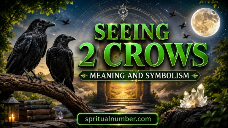 Seeing 2 Crows Meaning and Symbolism