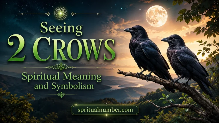 Seeing 2 Crows Spiritual Meaning and Symbolism