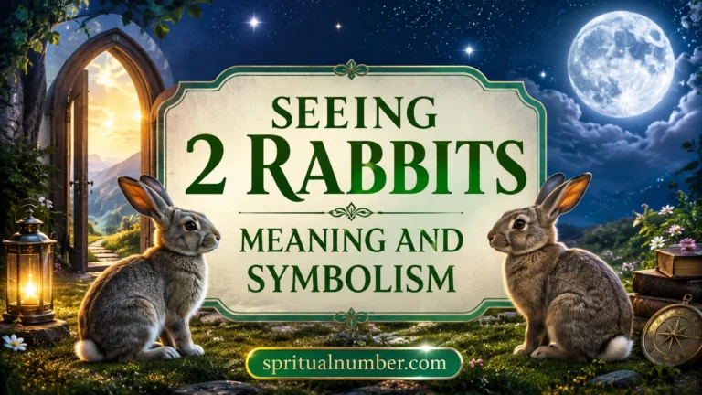Seeing 2 Rabbits Meaning and Symbolism
