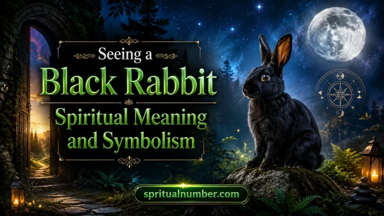 Seeing a Black Rabbit Spiritual Meaning and Symbolism