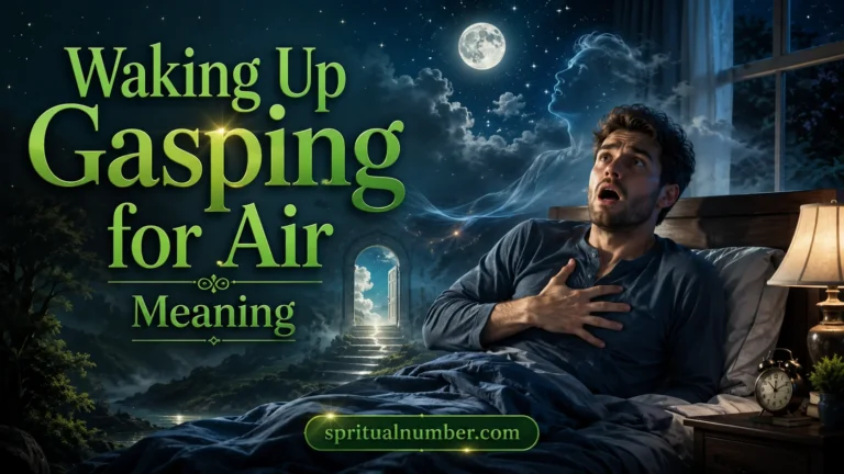 Waking Up Gasping for Air Meaning