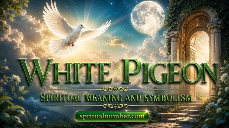 White Pigeon Spiritual Meaning and Symbolism