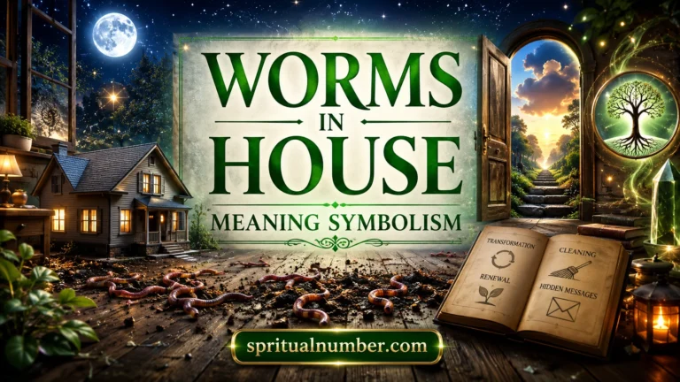 Worms in House Meaning and Symbolism