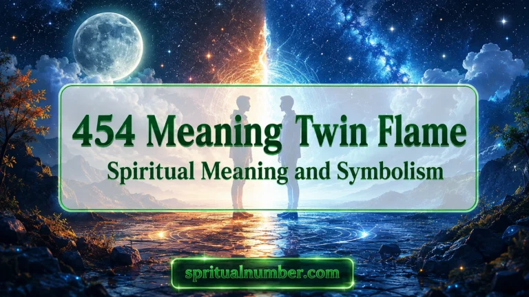 454 Meaning Twin Flame Spiritual Meaning and Symbolism