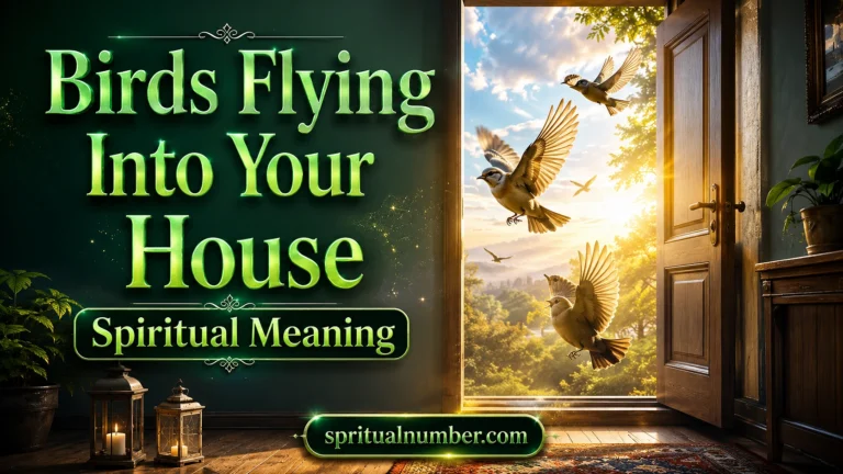 Birds Flying Into Your House Spiritual Meaning