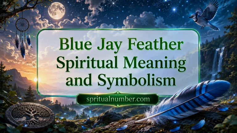 Blue Jay Feather Spiritual Meaning and Symbolism