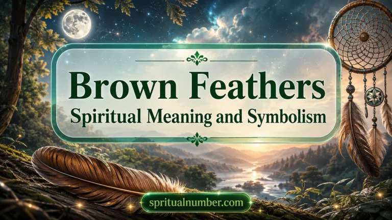 Brown Feathers Spiritual Meaning and Symbolism
