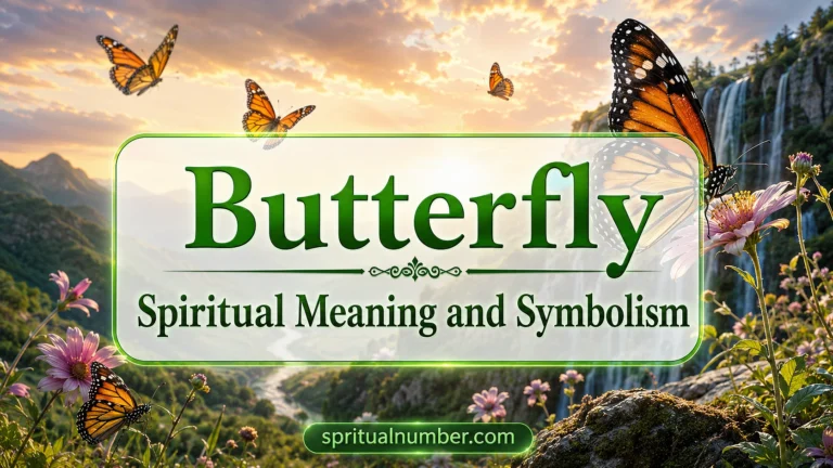 Butterfly Spiritual Meaning and Symbolism