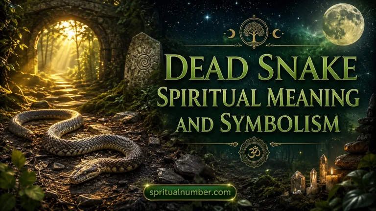 Dead Snake Spiritual Meaning and Symbolism