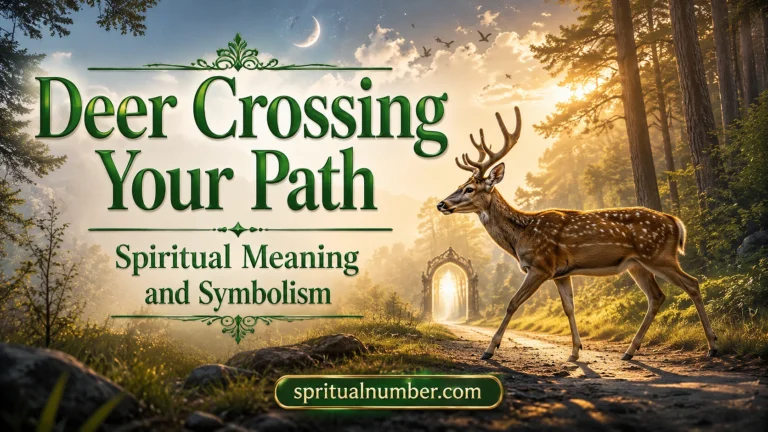 Deer Crossing Your Path Spiritual Meaning and Symbolism