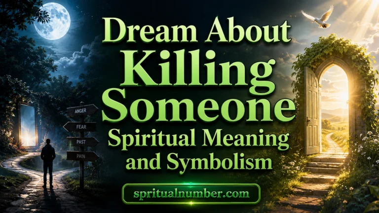 Dream About Killing Someone Spiritual Meaning and Symbolism