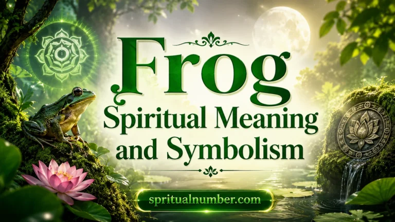 Frog Spiritual Meaning and Symbolism