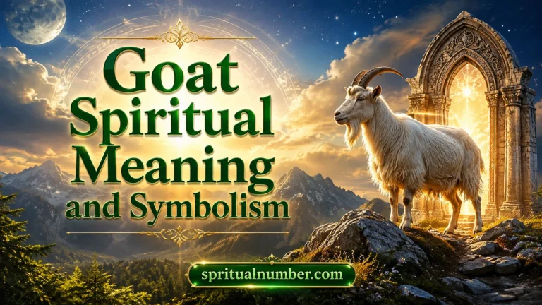 Goat Spiritual Meaning and Symbolism