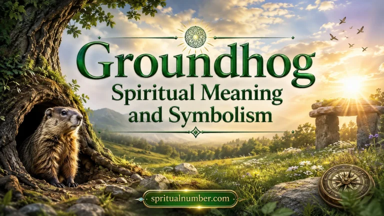 Groundhog Spiritual Meaning and Symbolism