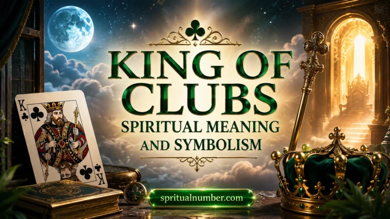 King of Clubs Spiritual Meaning and Symbolism