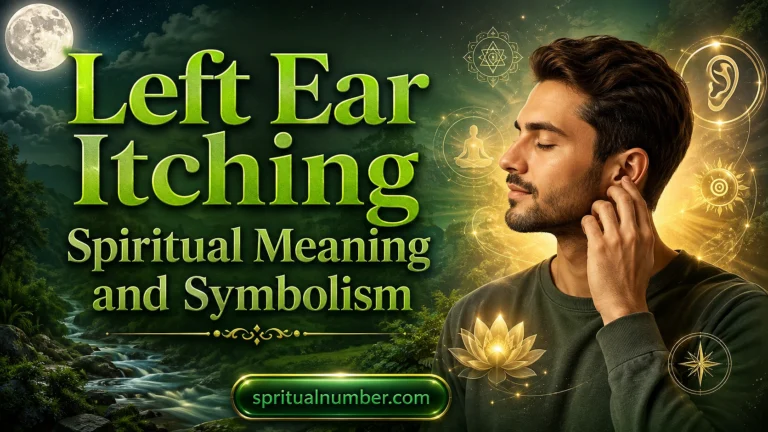 Left Ear Itching Spiritual Meaning and Symbolism