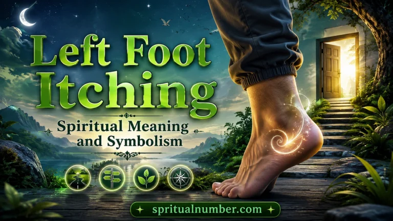 Left Foot Itching Spiritual Meaning and Symbolism