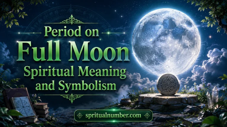Period on Full Moon Spiritual Meaning and Symbolism