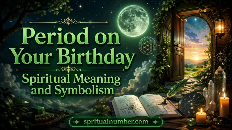 Period on Your Birthday Spiritual Meaning and Symbolism