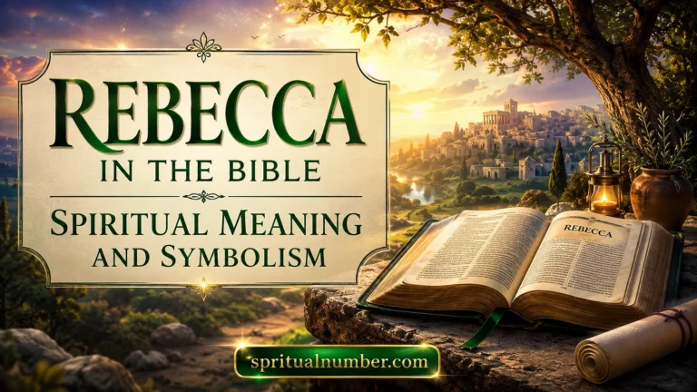 Rebecca in the Bible Spiritual Meaning and Symbolism