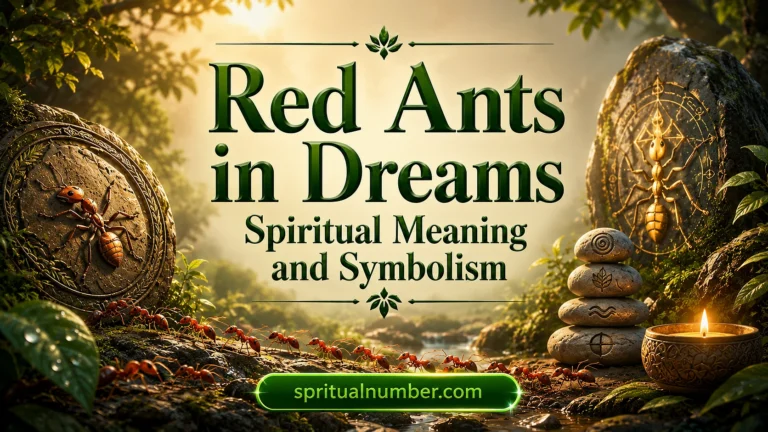Red Ants in Dreams Spiritual Meaning and Symbolism