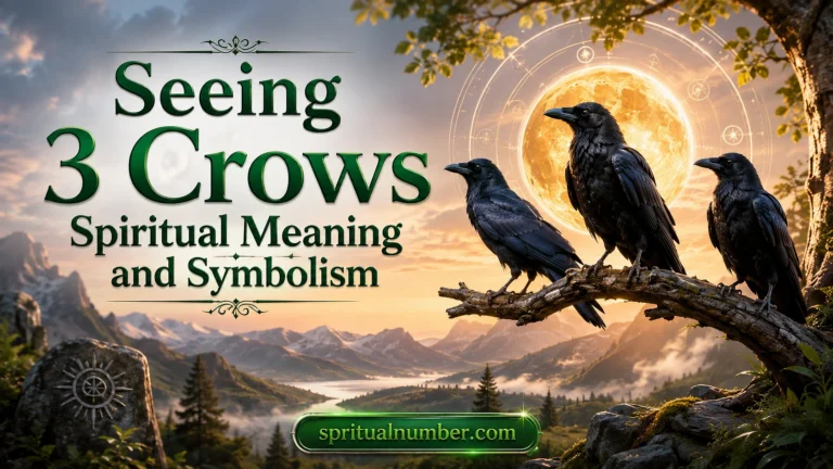 Seeing 3 Crows Spiritual Meaning and Symbolism