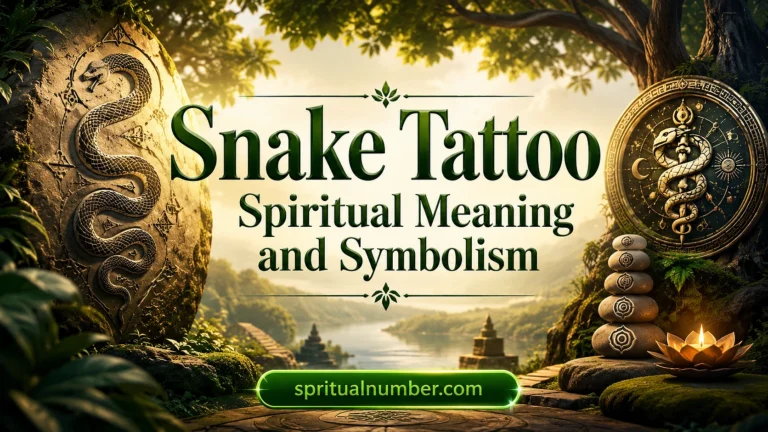 Snake Tattoo Spiritual Meaning and Symbolism