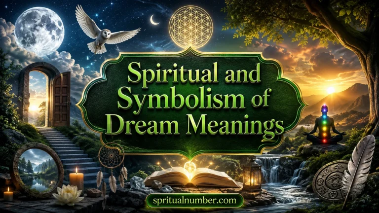 Spiritual and Symbolism of Dream Meanings