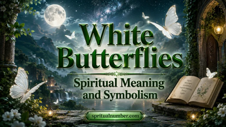 White Butterflies Spiritual Meaning and Symbolism